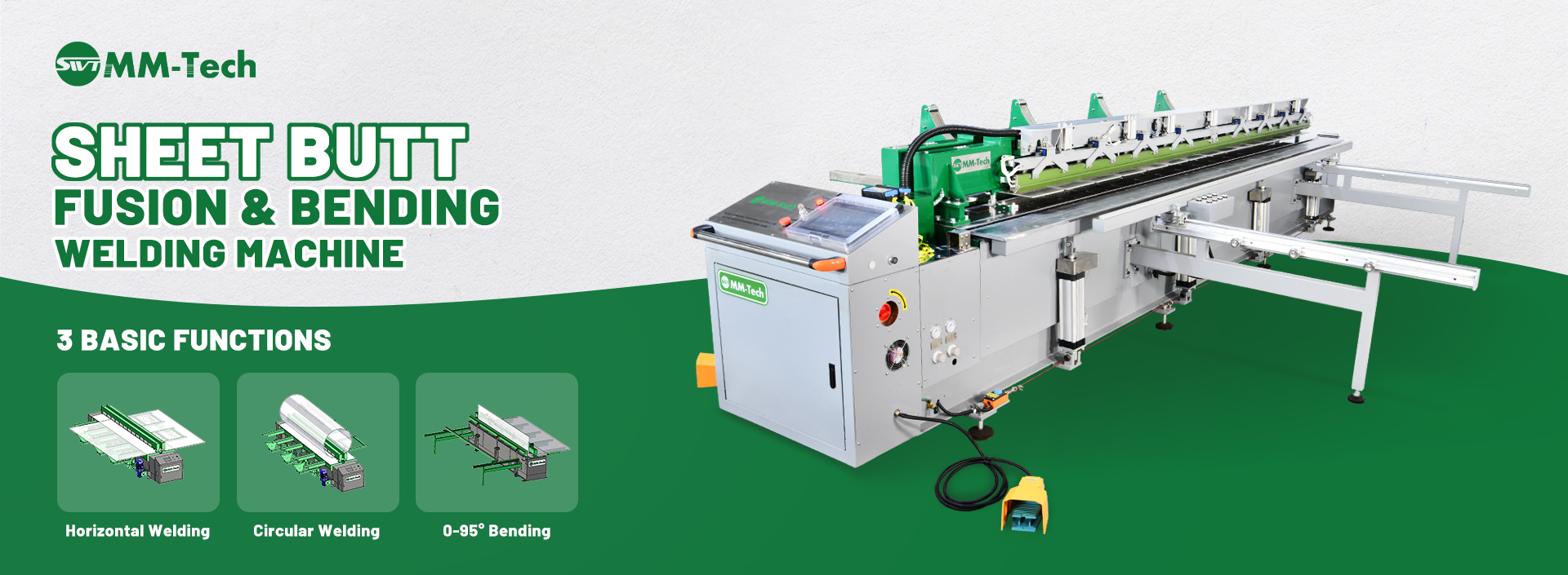 SWT-PZ3000 Combined Bending And Butt Welding Equipment