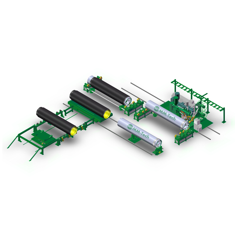 Large-Diameter HDPE/PP Winding Profiled Wall Pipe Production Equipment