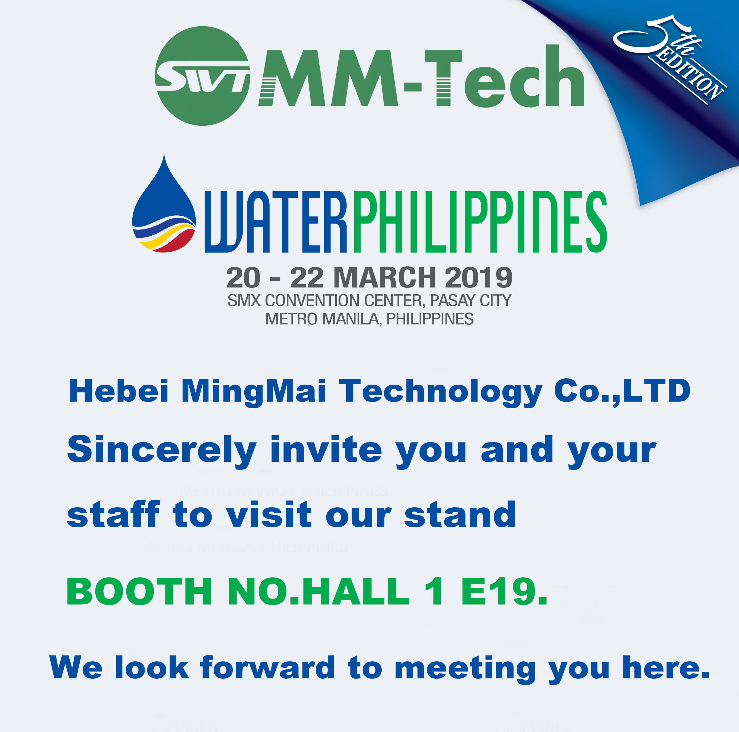 20-22 March,2019 WaterPhilippines