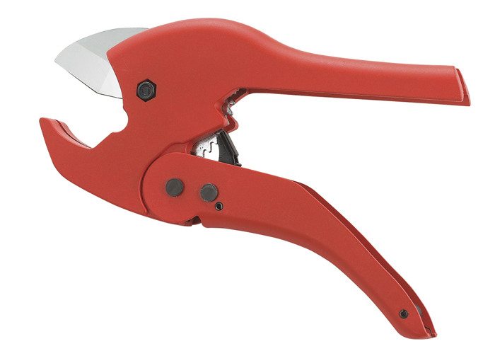 Ratcheting PVC Cutter